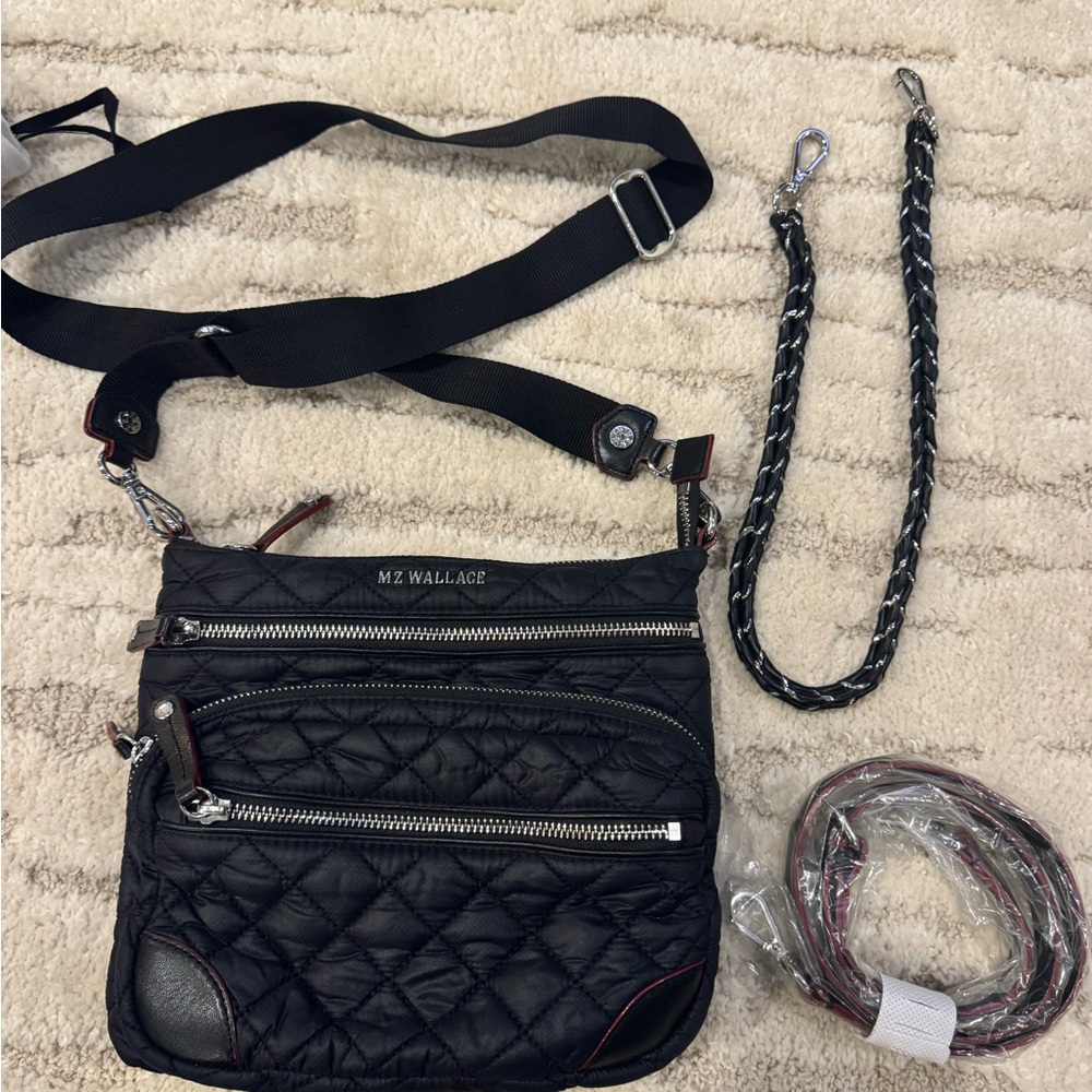 MZ WALLACE DOWNTOWN CROSBY. Black. Good condition. Dust bag.